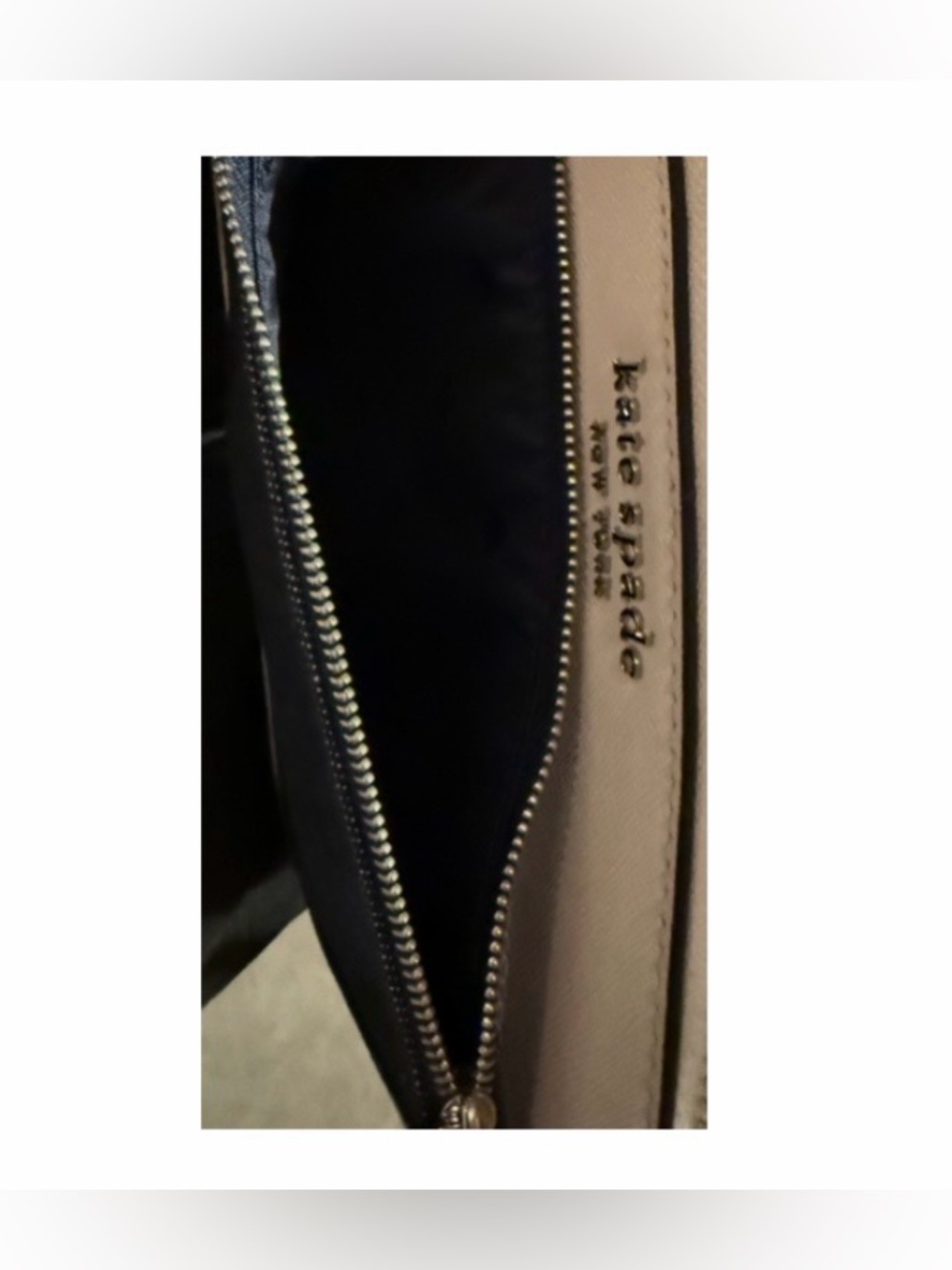kate spade Blue Denim and White Two-Tone Crossbody - New w/o Tags - Adorable! - Picture 4 of 4